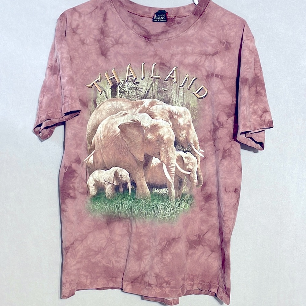 Thailand Tie Dye Elephant Shirt